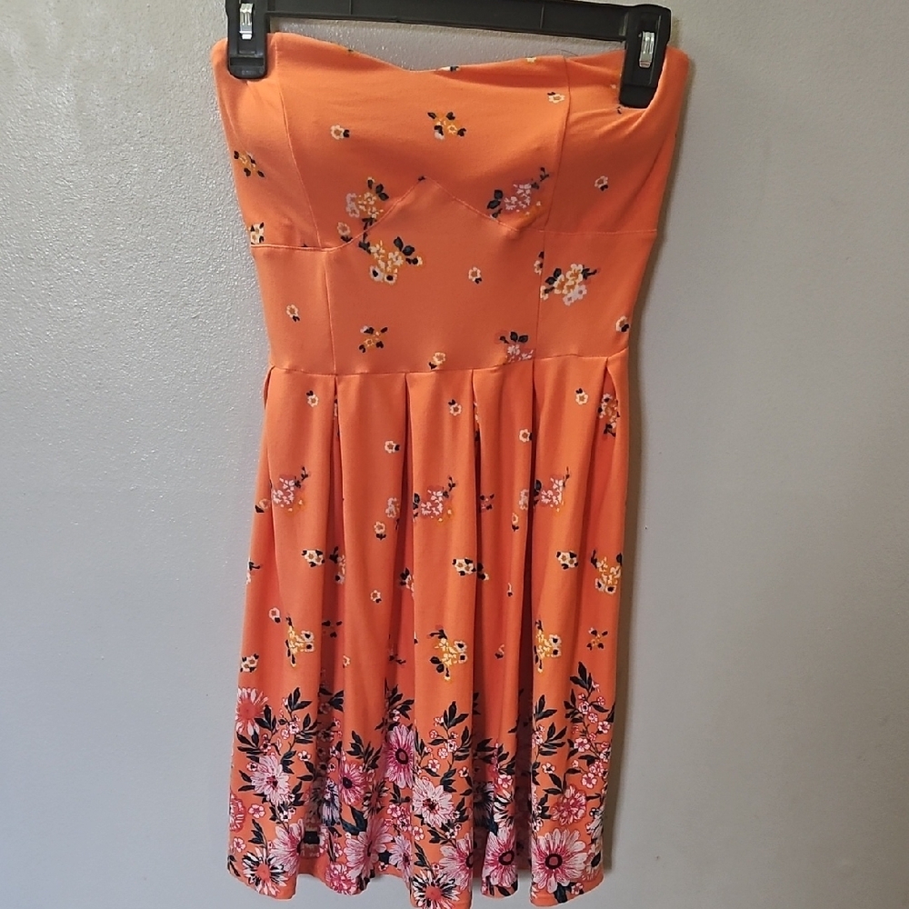 No Boundaries Strapless Fit and Flare Dress for Weddings